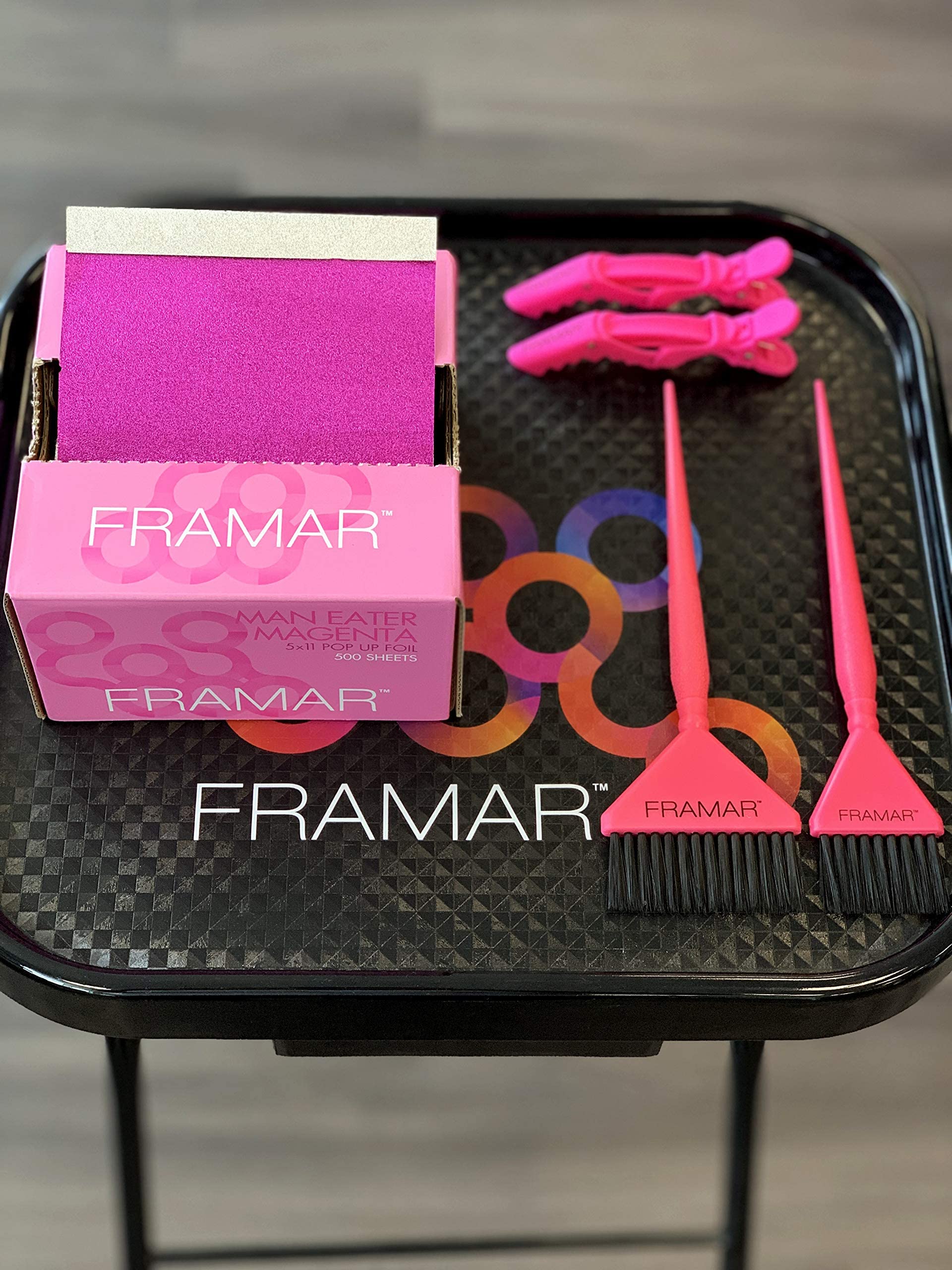 FRAMAR Magenta and Ethereal Pop Up Hair Foils - Image 6