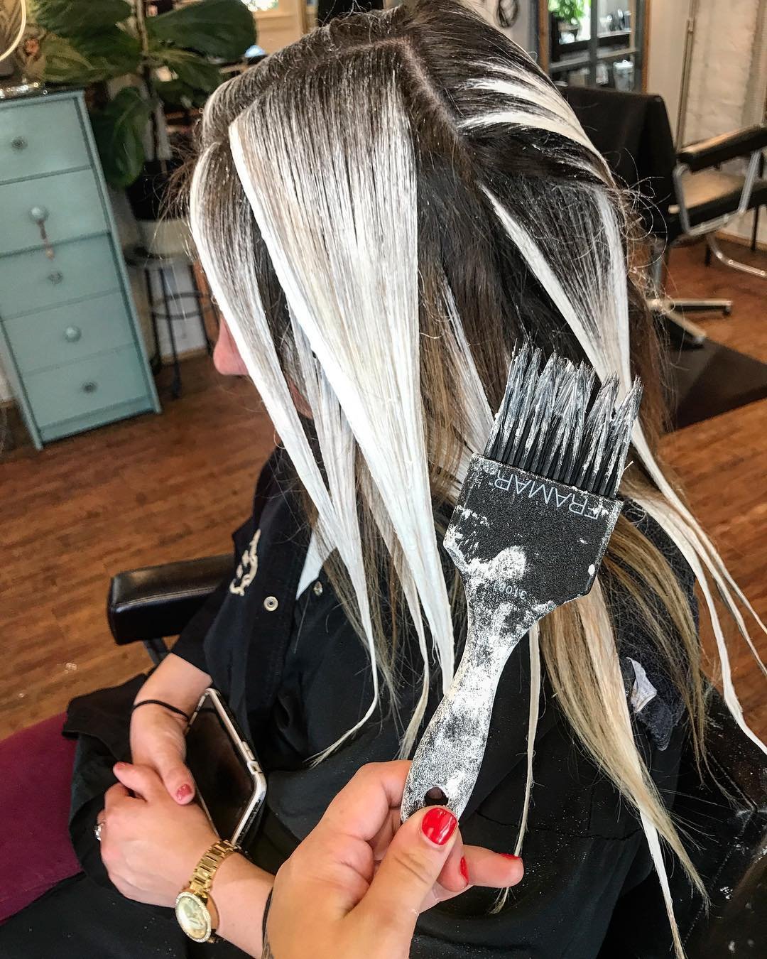 Framar Power Painter Hair Dye Brush - Hair Coloring Brush, Hair Dying Brush to Apply Hair Color, Blending Hair Color Brush Set, Balayage Tools, Dye Application Brush to Paint Hair, Tint Brush - 2 Pk - Image 6