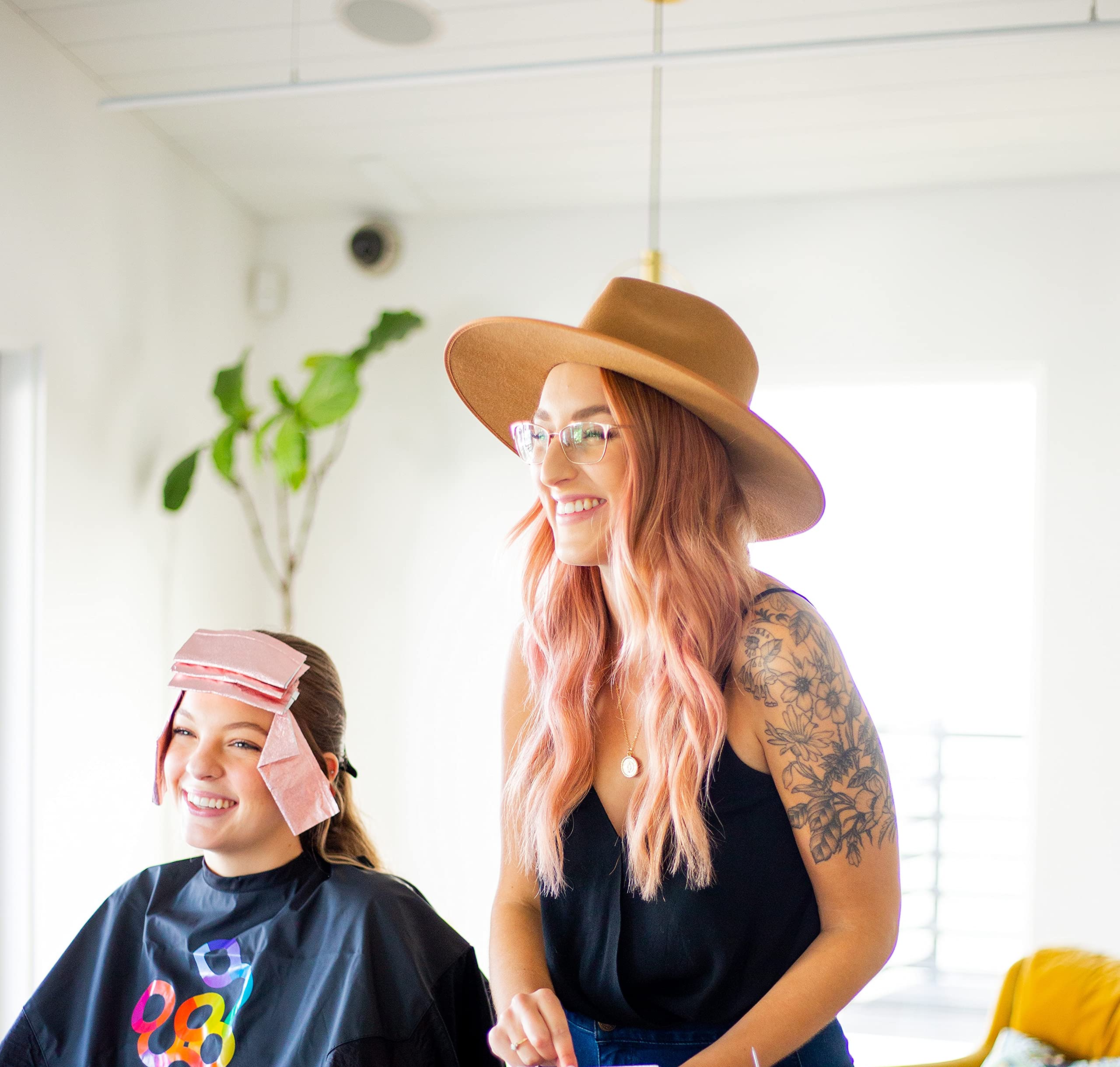 FRAMAR Rosé Hair Foil – Hair Foils For Highlighting Long Hair, Salon Foil For Hair Highlighting, Salon Foils For Hair Highlighting Kit, Salon Foils For Hair Stylist, Embossed – 320 ft - Image 5